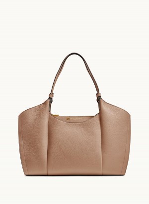 Tote Donna Karan Wainscott Hnědé | CZ_DK37802