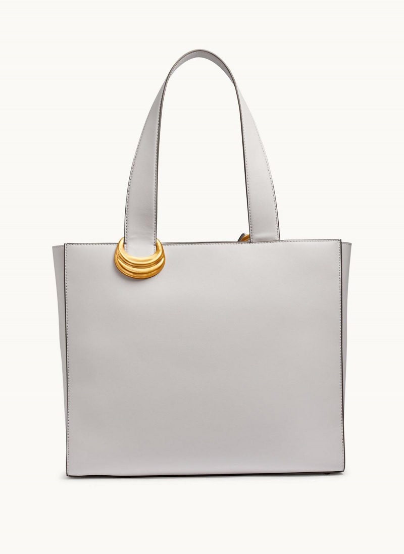 Tote Donna Karan Hewlett Bílé | CZ_DK39522