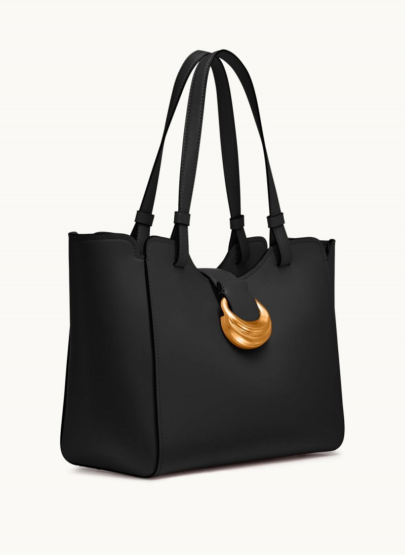 Tote Donna Karan Valley Stream Černé Zlaté | CZ_DK63978