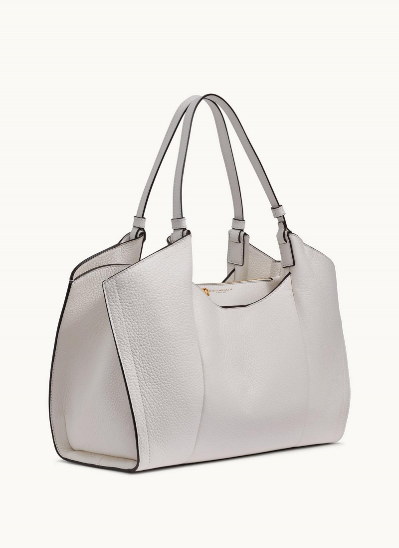 Tote Donna Karan Wainscott Bílé | CZ_DK55429