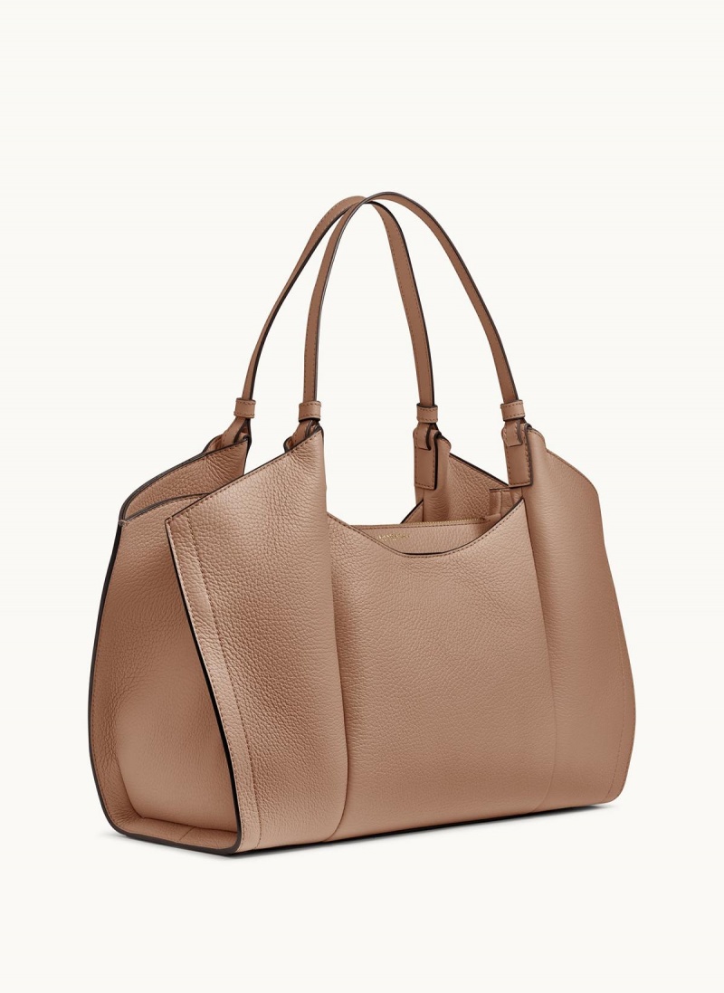 Tote Donna Karan Wainscott Hnědé | CZ_DK37802